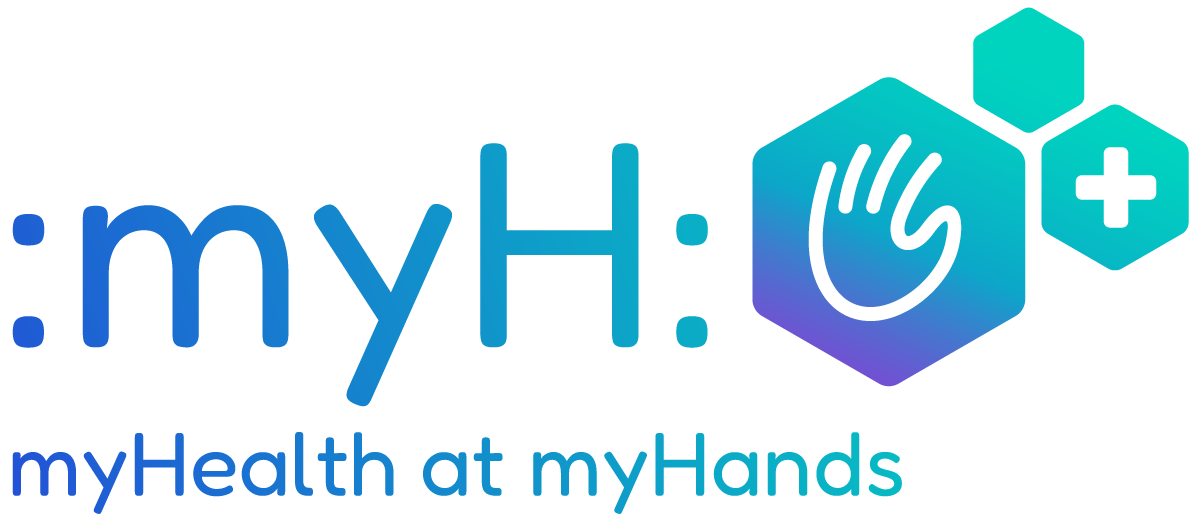 Logo: MyHealth at MyHands